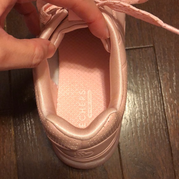 Skechers Pink Iridescent Sparky Memory Foam Shoes - Picture 7 of 14